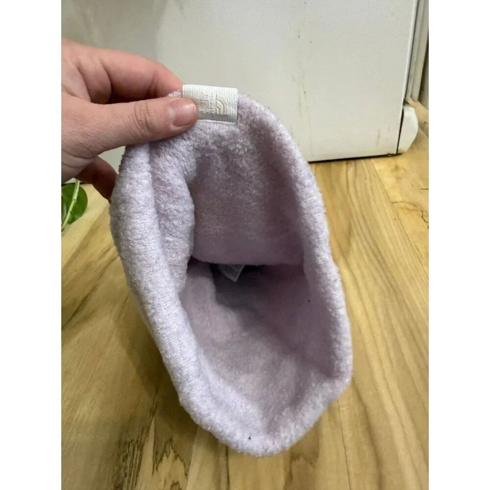 The Northface women’s one size purple beanie